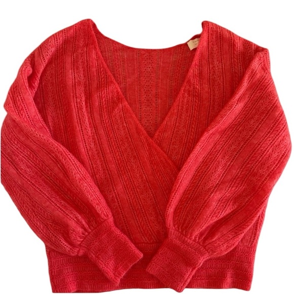SÉZANE Cristina Jumper - Red/ Orange Color - Sold Out everywhere - Picture 4 of 7
